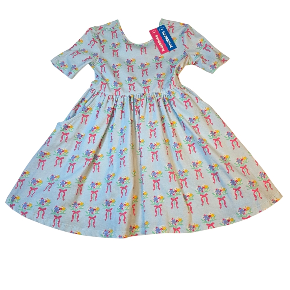 Ruffle Butts Bows And Bouquets Twirl Dress
